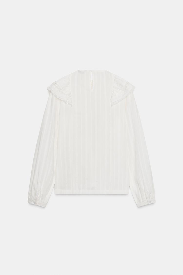 romantic blouse ruffles