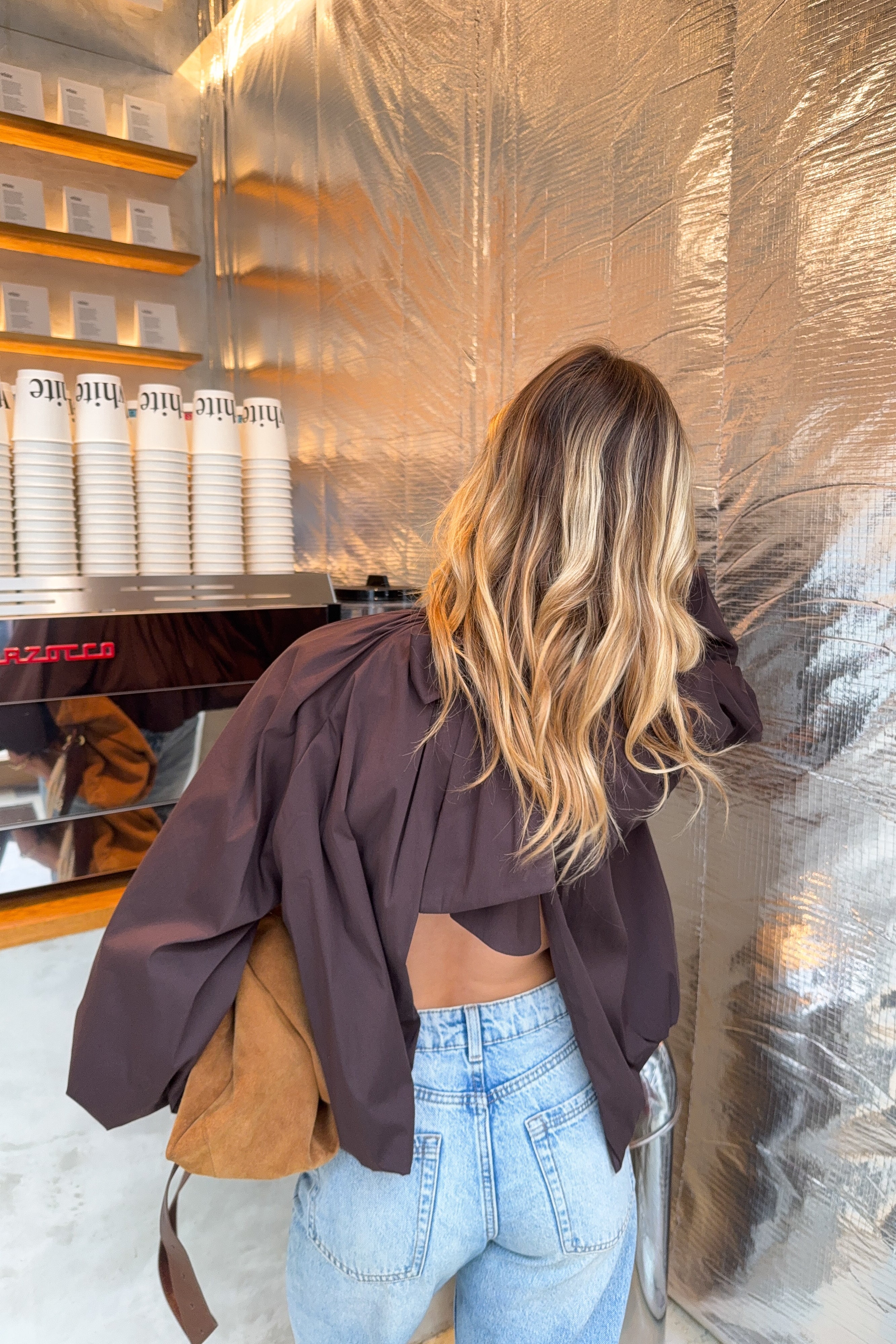 BLOUSE VALENTINA CHOCOLATE BROWN