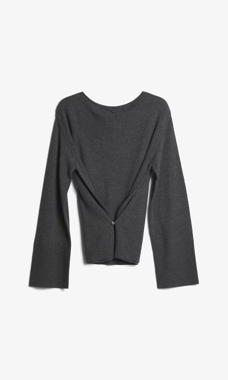 Capsule adjustable knit sweater